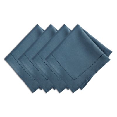 Elrene Home Fashions - Alison Hemstitch Napkin, Set of 4
