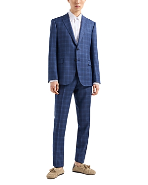 Emporio Armani M-Line Check Slim Fit Suit