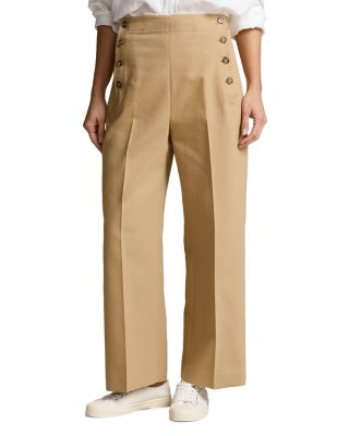 Ralph Lauren Wide Leg Sailor Pants