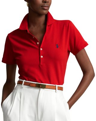 Polo Ralph Lauren Women's Long Sleeve-Button Front Shirt - 1307 Brown Olive Multi Plaid
