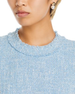 Boucl&eacute; Tweed Dress