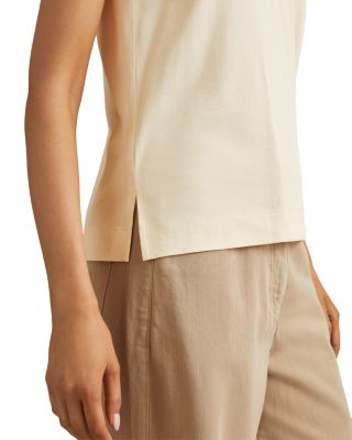 Mira Sleeveless V Neck Top