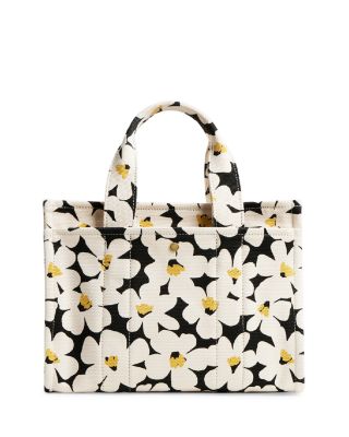 COACH Cargo Mini Floral Print Cotton Tote | Bloomingdale's