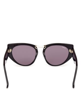 Max Mara Bridge 1 MM0093 83Y Sunglasses Purple Cat Eye Plum Acetate 54-18-140 MaxMara Bridge1 MM0093 (83Y) Sunglasses Woman | Shop Online  main image 4