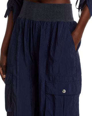 Genevive Cargo Jogger Pants