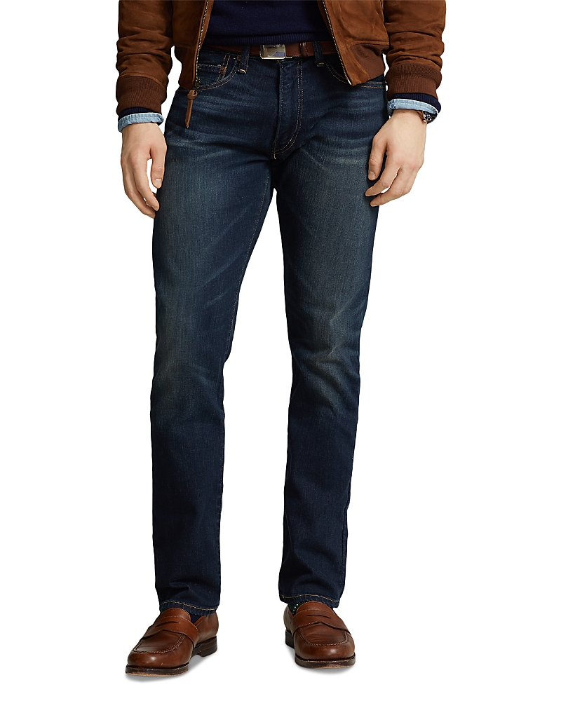 Polo Ralph Lauren Varick Slim Straight Jeans in Blue