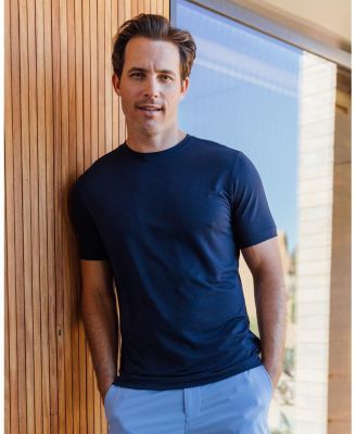  Knox  SS T-Shirt  Navy Solid