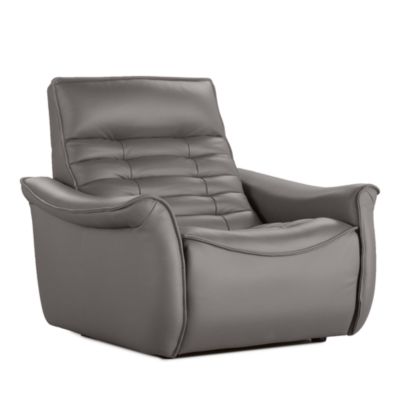 Trattino Power Reclining Leather Chair