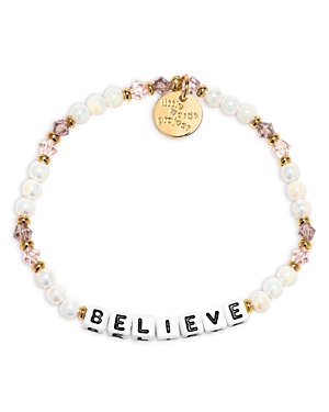 Little Words Project Medium Large Believe Bracelet