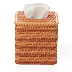 Shop Roselli Nantucket Tissue Cover In Natural Rattan
