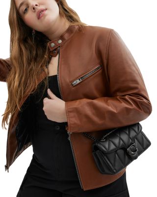 Quilted Tabby Shoulder Bag 20 With Chain