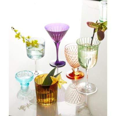 Prism Martini Glasses, Set of 4