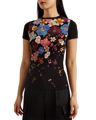 Ted Baker - Printed Fitted Tee
