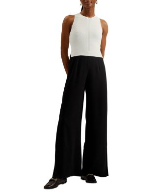 Ted Baker Ted Backer Racerback Mockable Jumpsuit Bloomingdale s