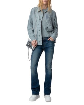 ZADIG&VOLTAIRE チェック柄ジャケット　スカル　ラインストーン ZADIG & VOLTAIRE Vedy Embellished Skull Blazer NWT | eBay