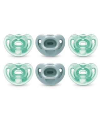 NUK - Comfy Pacifiers, 0 - 6 Months, 6 Pack