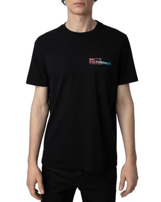 Zadig & Voltaire - Ted Photoprint Cotton Tee