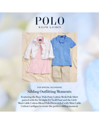 Boys' Straight Fit Preppy Pants - Little Kid