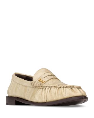 Saint Laurent - Le Loafer Penny Slippers in Eel