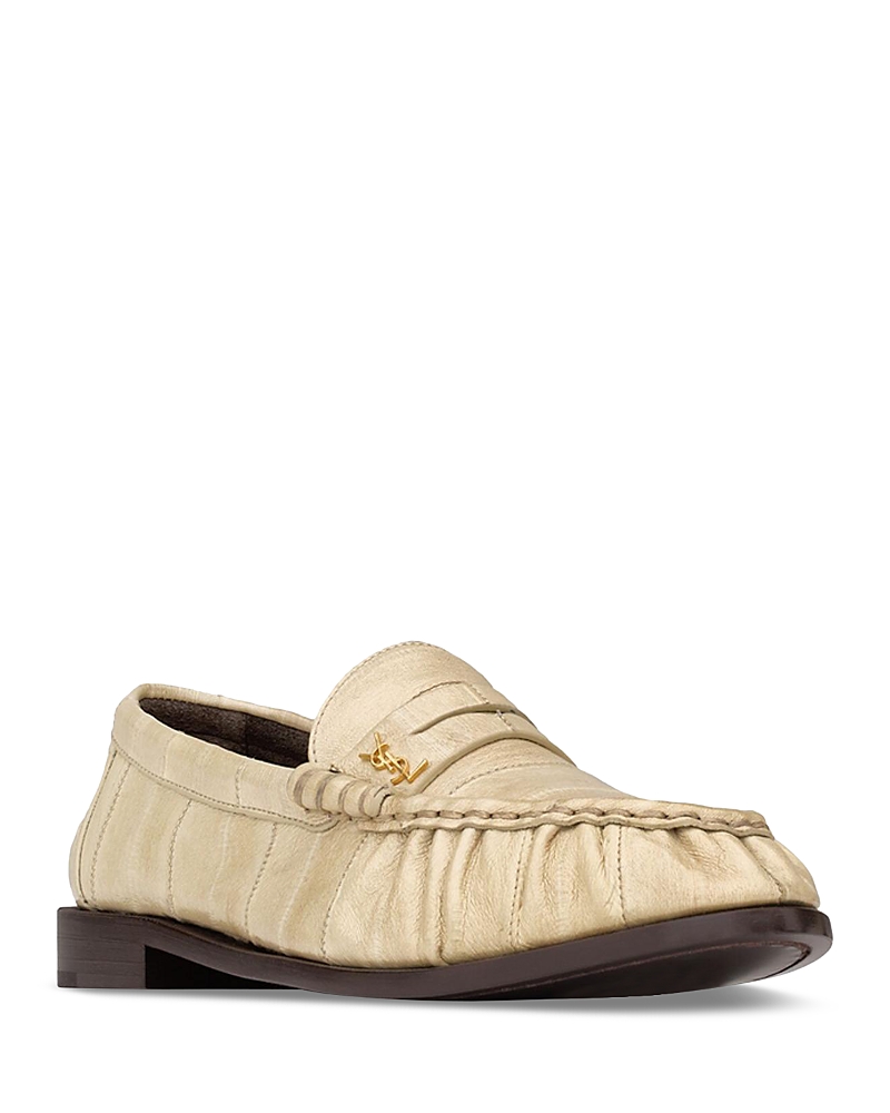 Saint Laurent Women's Le Loafer Penny Slippers