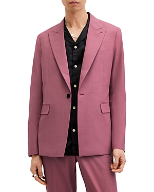 Shop Allsaints Aura Slim Fit Blazer In Pink