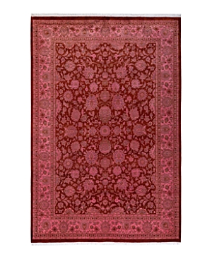 Bloomingdale's Fine Vibrance M1365 Area Rug, 6'2 X 8'10 In Red