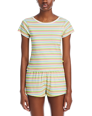 Suzie Cotton Striped Pajama Set