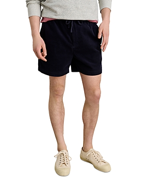 Shop Alex Mill Fine Wale Corduroy Relaxed Fit 6 Shorts In Dark Navy