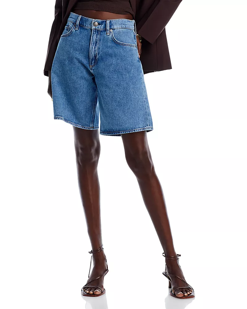 rag & bone Mckenna Denim Shorts in Alton