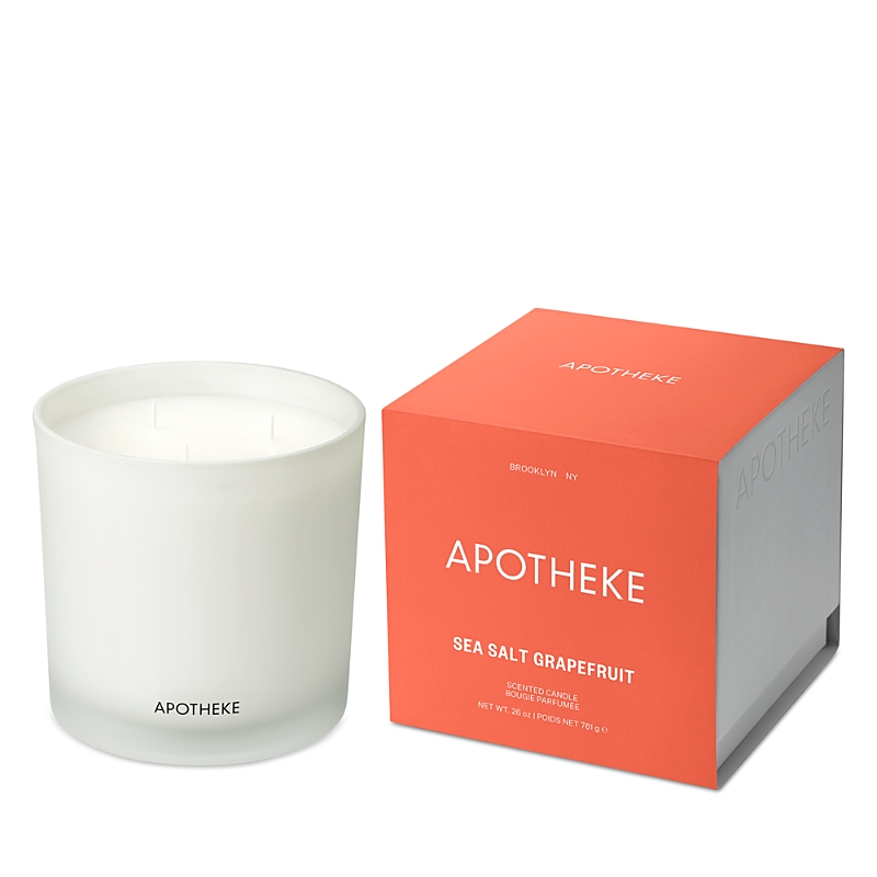 Apotheke Sea Salt Grapefruit 3-wick Scented Candle