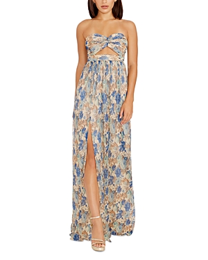 DRESS THE POPULATION DRESS THE POPULATION ANGELIQUE STRAPLESS DRESS