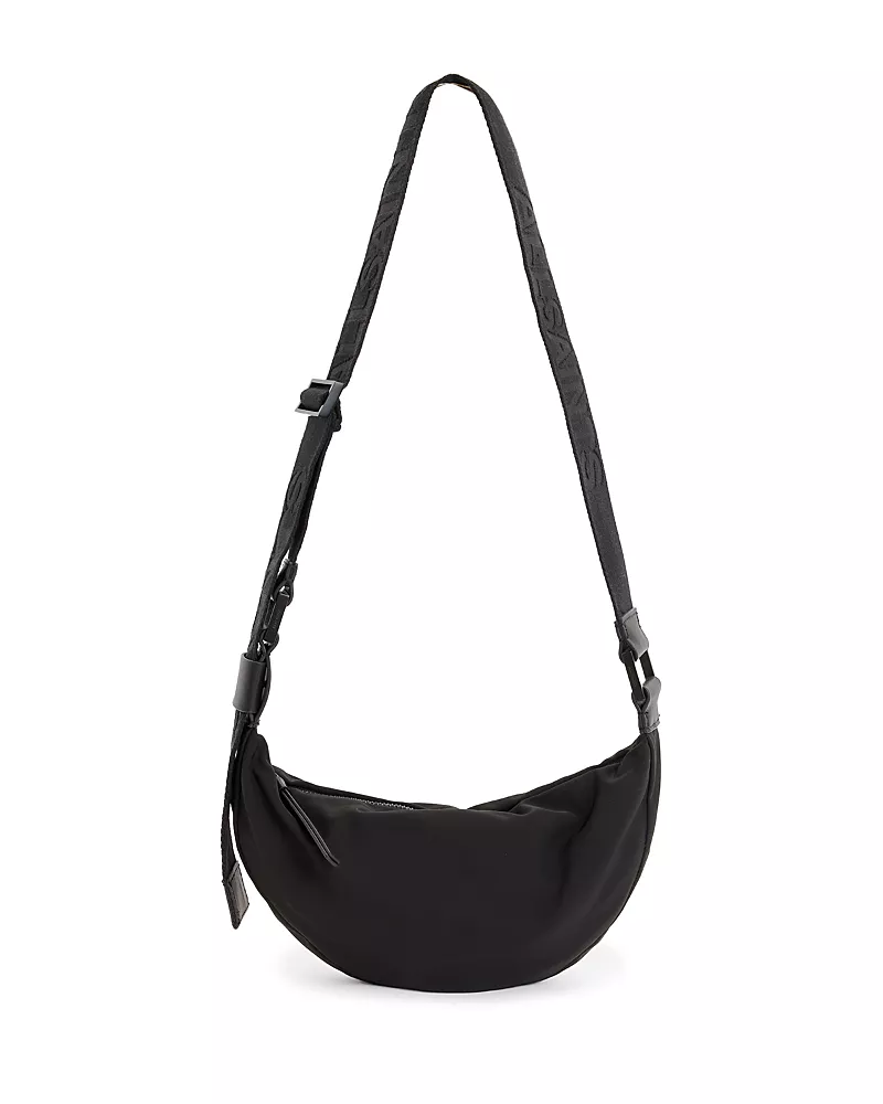Allsaints Half Moon Crossbody Bag