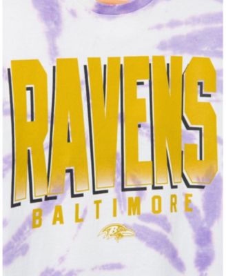 Unisex NFL Baltimore Ravens Game Time Tie Dye Long Sleeve