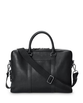 Shinola Navigator Leather Computer Briefcase