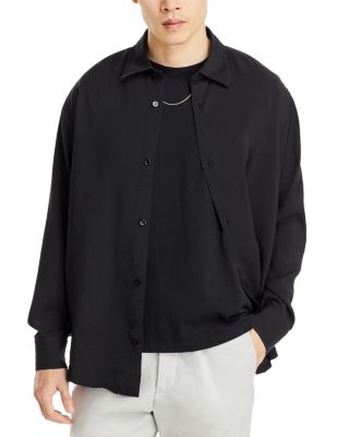 NN07 - Freddy Button Front Long Sleeve Shirt