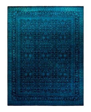 Shop Bloomingdale's Fine Vibrance M1598 Area Rug, 8'1 X 10'6 In Blue