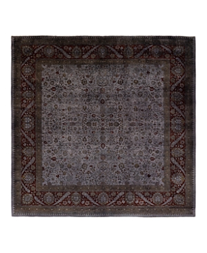 Shop Bloomingdale's Fine Vibrance M1521 Area Rug, 7'10 X 8'2 In Gray