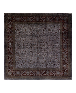 Bloomingdale's Fine Vibrance M1521 Area Rug, 7'10 X 8'2 In Gray