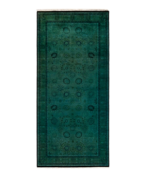 Shop Bloomingdale's Fine Vibrance M1552 Area Rug, 5'2 X 11'3 In Green