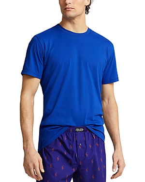 Polo Ralph Lauren Cotton Crewneck Tee & Printed Boxers Gift Set In Blue