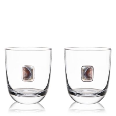 ANNA new york - Elevo Double Old-Fashioned Glasses, Set of 2