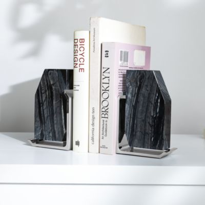 Fim Geo Bookends, Set of 2