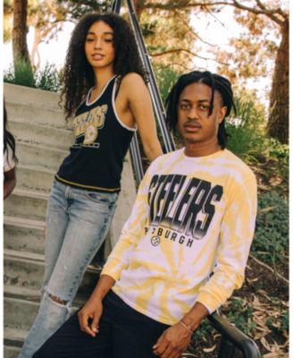 Unisex NFL Pittsburgh Steelers Game Time Tie Dye Long Sleeve
