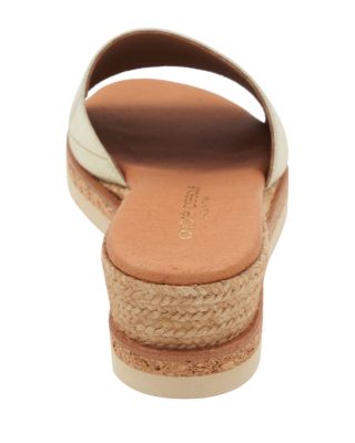 Women's Nessie Slip On Slide Espadrille Wedge Sandals