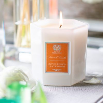 Orange Blossom Hexagonal Candle, 9 oz.
