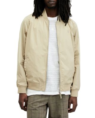 ALLSAINTS - Waylan Cotton & Nylon Full Zip Bomber Jacket