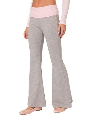 Molly Contrast Flared Leggings