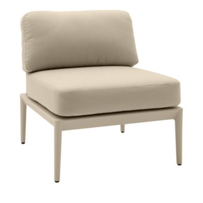 TOV Furniture - Kapri Modular Outdoor Armless Chair in Moss Green