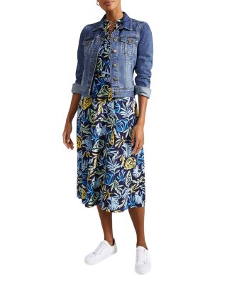 Merle Printed Midi Dress