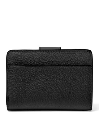 Small Logo Print Compact Wallet   